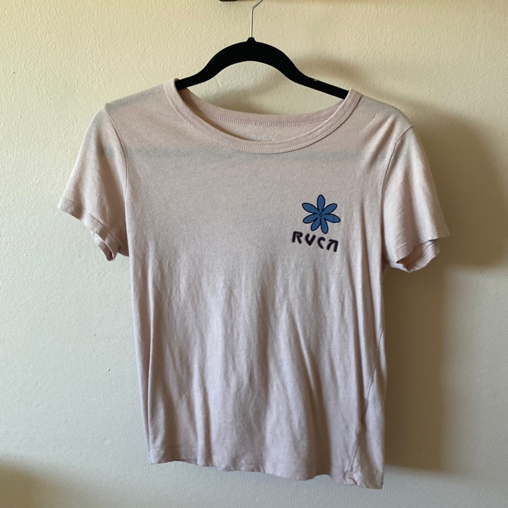 RVCA pink t shirt